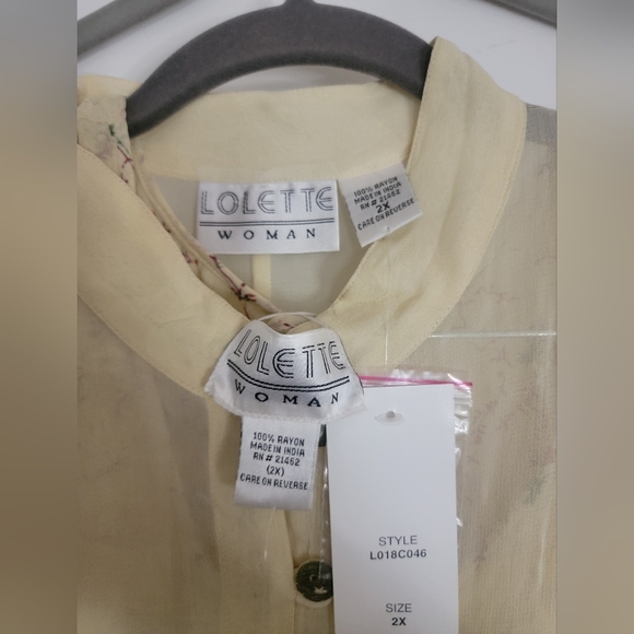 Lolette Women's Reversible Dress with Matching Cover 2 pc set - Picture 12 of 14